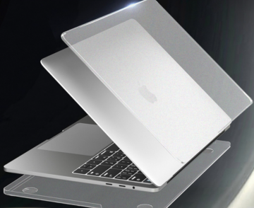 Coque Transparente Mate Rigide pour MacBook Air 13.6 A2681 (M2 2022)